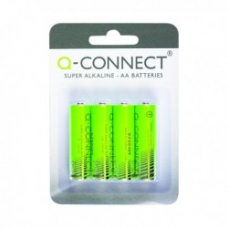 Q-Connect AA Batteries - Pk4