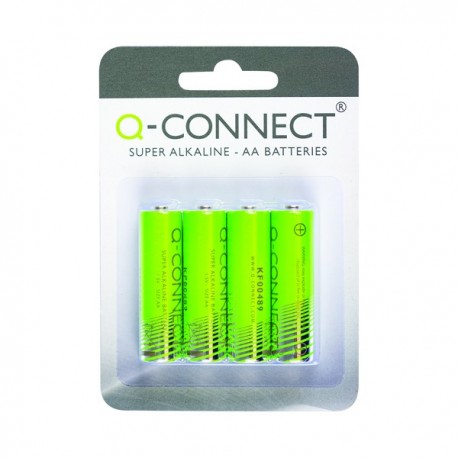 Q-Connect AA Batteries - Pk4
