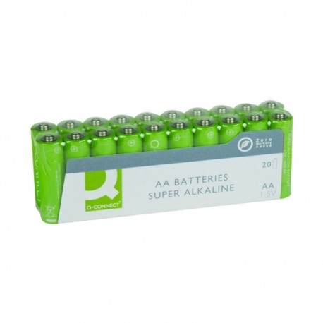 Q-Connect AA Battery Economy Pk20