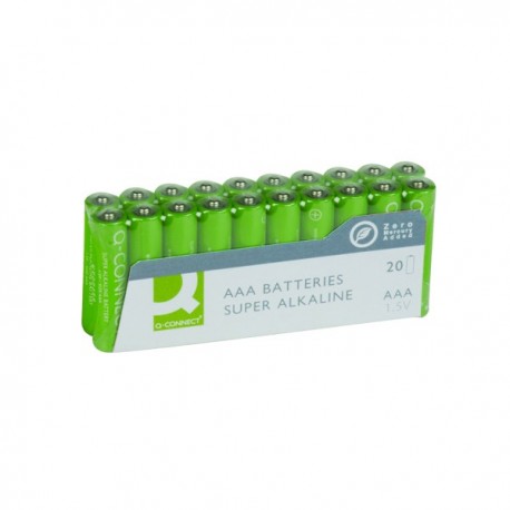Q-Connect AAA Battery Economy Pk20