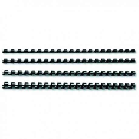 Q-Connect 16mm Black Binding Comb Pk50