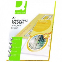 Q-Connect A3 Laminatng Pouch 160mic P100