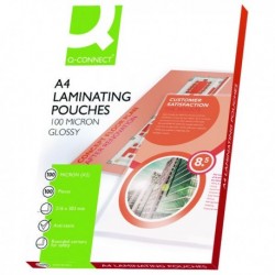 Q-Connect A4 Laminating Pouch 200mc P100
