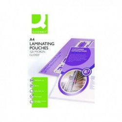 Q-Connect A4 Laminating Pouch 250mc Pk25