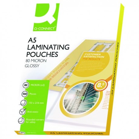 Q-Connect A5 Laminatng Pouch 160mic P100