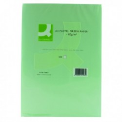 Q-Connect A4 Green Coloured Paper Ream