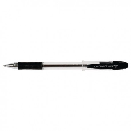 Q-Connect Delta Ball Pen Blk Pk12