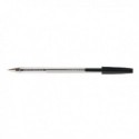 Q-Connect Ball Point Pen Med Black Pk20