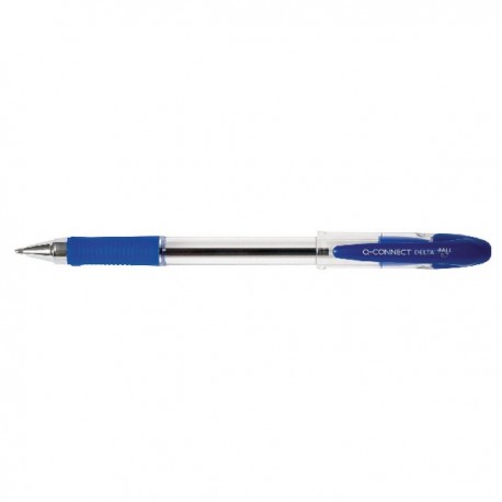 Q-Connect Delta Ball Pen Blue Pk12