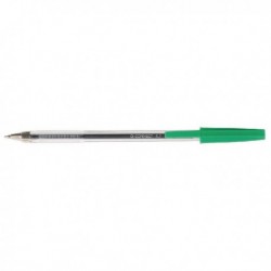 Q-Connect Ballpoint Pen Med Green Pk50