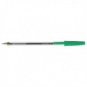 Q-Connect Ballpoint Pen Med Green Pk50