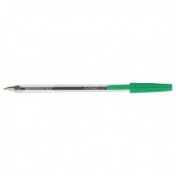 Q-Connect Ball Point Pen Med Green Pk20