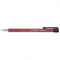 Q-Connect Lamda Ballpoint Pen Red Pk12