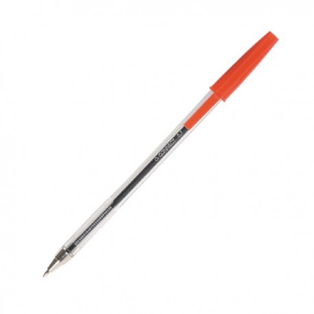 Q-Connect Ball Point Pen Med Red Pk20
