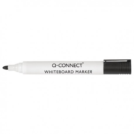 Q-Connect Drywipe Black Marker Pk10