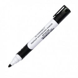 Q-Connect Black W Brd Bullet Marker Pk10