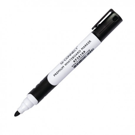 Q-Connect Black W Brd Bullet Marker Pk10