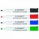 Q-Connect Astd Drywipe Marker Wallet Pk4