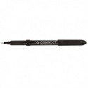 Q-Connect 0.4mm Black Fineliner Pen Pk10