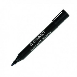 Q-Connect FlipCht Black Marker BulletTip