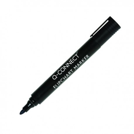 Q-Connect FlipCht Black Marker BulletTip
