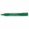 Q-Connect Bullet Perm Marker Green Pk10
