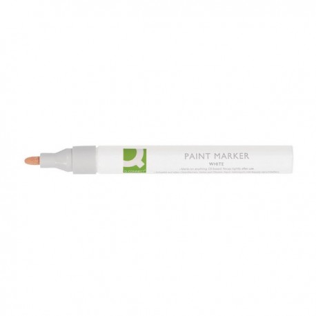 Q-Connect Paint Marker White Pk10