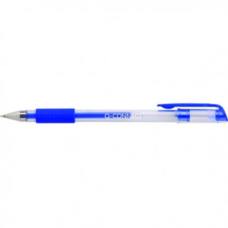 Q-Connect Gel Rollerball Pen Blue Pk10