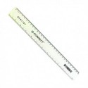 Q-Connect Acrylic Ruler 30cm Clear Pk10