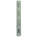 Q-Connect Shatterprf Ruler 30cm Wht Pk10