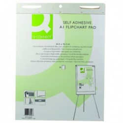 Q-Connect Self-Adh A1 Flipchart Pad Pk2