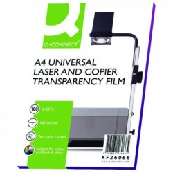 Q-Connect OHP PPC Film Clear 100mic P100