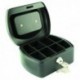 Q-Connect 6in Black Cash Box