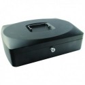 Q-Connect 10in Black Cash Box