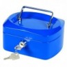 Q-Connect Blue 6 Inch Cash Box