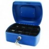 Q-Connect Blue 8 Inch Cash Box