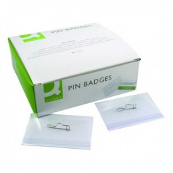 Q-Connect Pin Badge 54x90mm Pk50