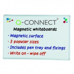 Q-Connect 1200x900mm Magn Drywipe Board