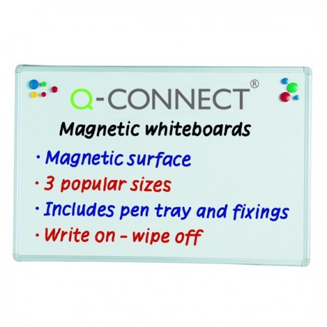 Q-Connect 1200x900mm Magn Drywipe Board