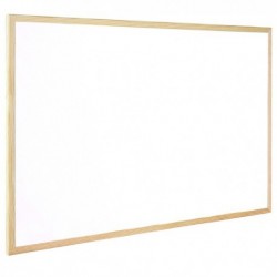 Q-Connect 600x400mm Whiteboard Wood F
