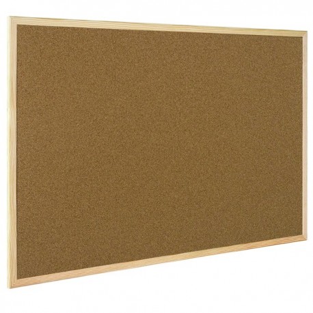 Q-Connect Light 600x900mm Cork Board