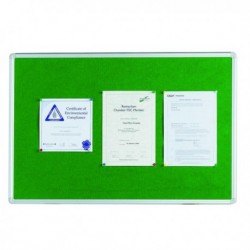 Q-Connect Noticeboard 1800x1200mm Green
