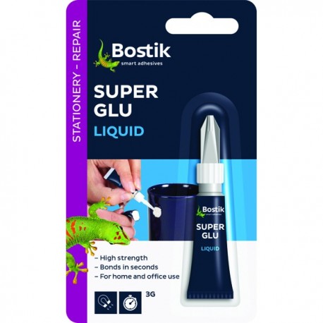 Bostik Super Glue Tube Pk12