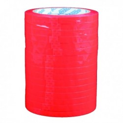 Flexocare Red Vinyl Tape 9mm X66m Pk16