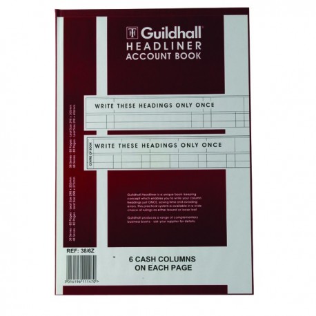Guildhall 38 6 Headliner Book 1147