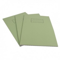 Silvine Green A4 Exercse Book Pk10 EX110