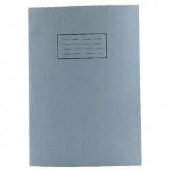 Silvine Blue A4 Plain Exercise Bk EX114