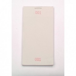 Restaurant Pad 127x64mm Single Part