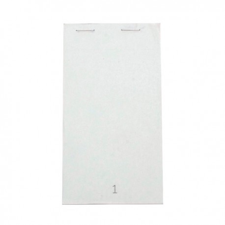 Restaurant Pad 140x76mm Duplicate Pk50