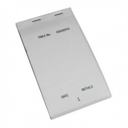 Restaurant Pad 165x95mm Duplicate Pk50